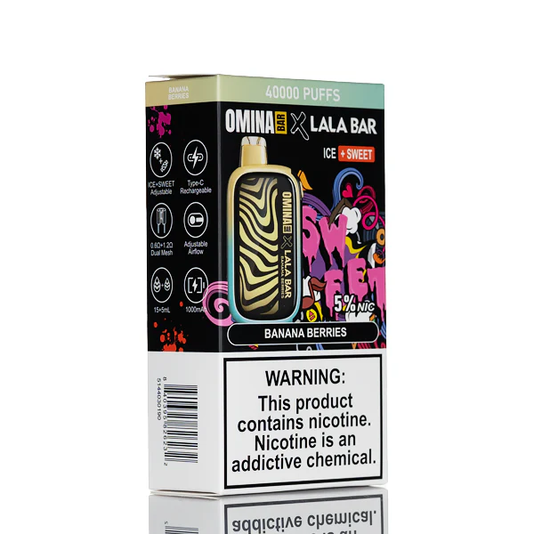 Omina Bar X LaLa Bar 40K 40000 Puffs Disposable - 20mL - Image 3