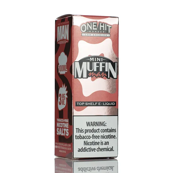 One Hit Wonder E-Liquid - Mini Muffin Man - 100ml - Image 3