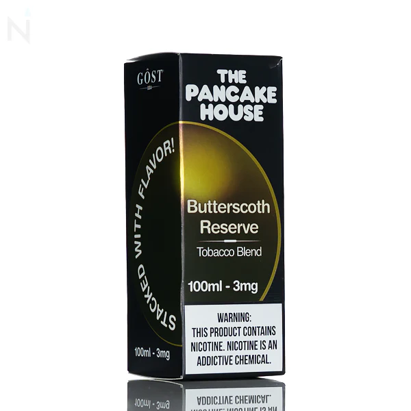Pancake House E-Liquid - Butterscotch Reserve - 100ml - Image 3