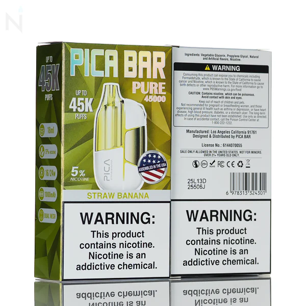 PICA BAR Pure 45K Disposable - 18mL - Image 3
