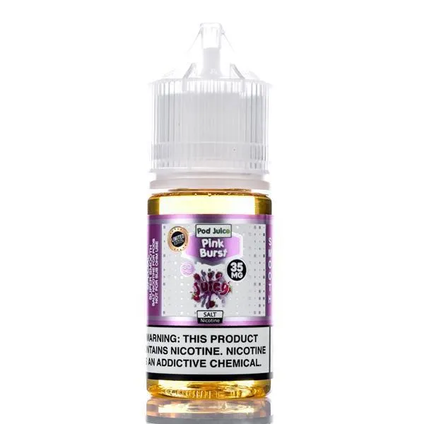 Pod Juice Salt - Pink Burst - 30ml - Image 2