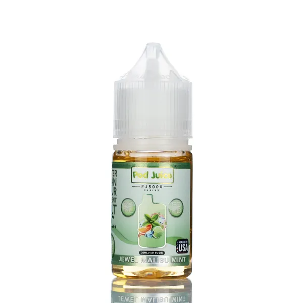 Pod Juice Salt PJ5000 - Jewel Malibu Mint - 30ml (DISCONTINUED) - Image 2