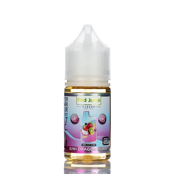 Pod Juice Salt PJ5000 - Kiwi Dragon Berry - 30ml - Image 2