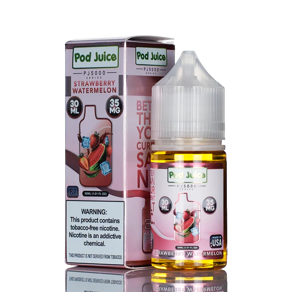 Pod Juice Salt PJ5000 - Strawberry Watermelon - 30ml (DISCONTINUED)
