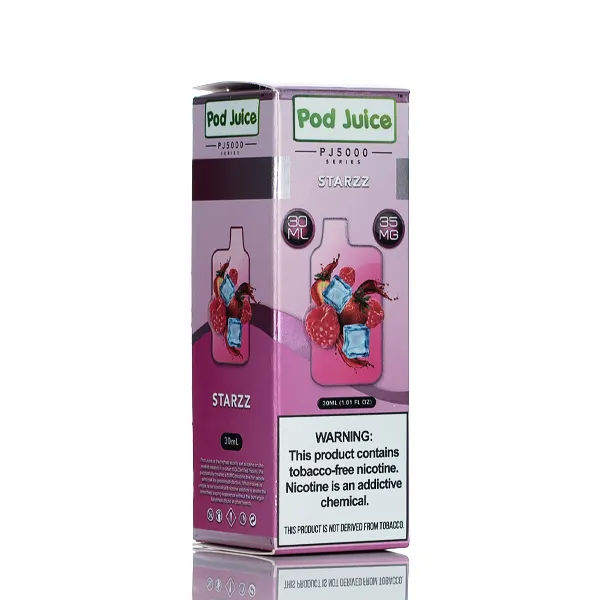 Pod Juice Salt PJ5000 - Starzz - 30ml - Image 3
