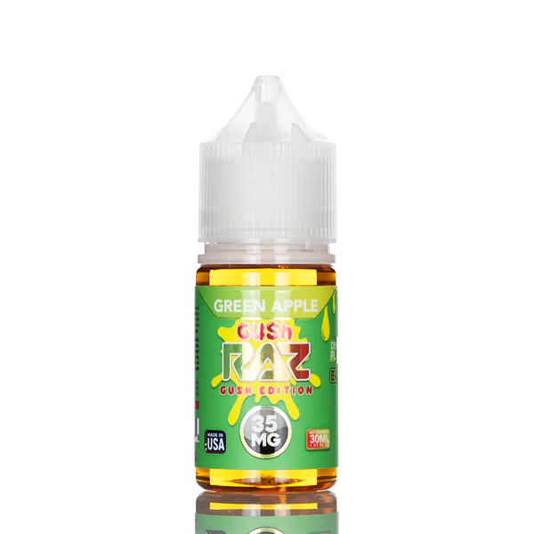 Pod Juice X RAZ Salt Nic - Green Apple Gush - 30mL - Image 2
