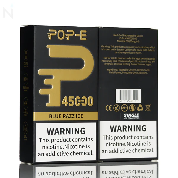 Pop-E 45000 Puffs Disposable Vape - Image 3