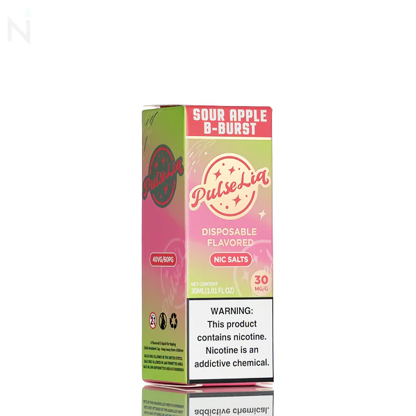 Pulse Liq Salt - Sour Apple B-Burst - 30ml - Image 3