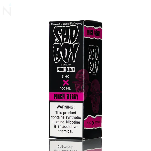 Sadboy E-Liquid - Punch Berry - 100ml - Image 3