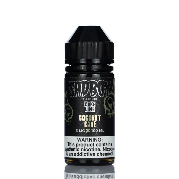 Sadboy TFN E-liquid - Coconut Cake - 100ml - Image 3