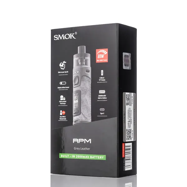 SMOK RPM 5 80W Pod Mod Kit - 2000mAh Built-In Battery - Image 11