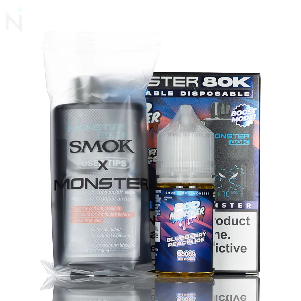 SMOK x Pod Monster 80K Puffs Refillable Disposable - Image 2