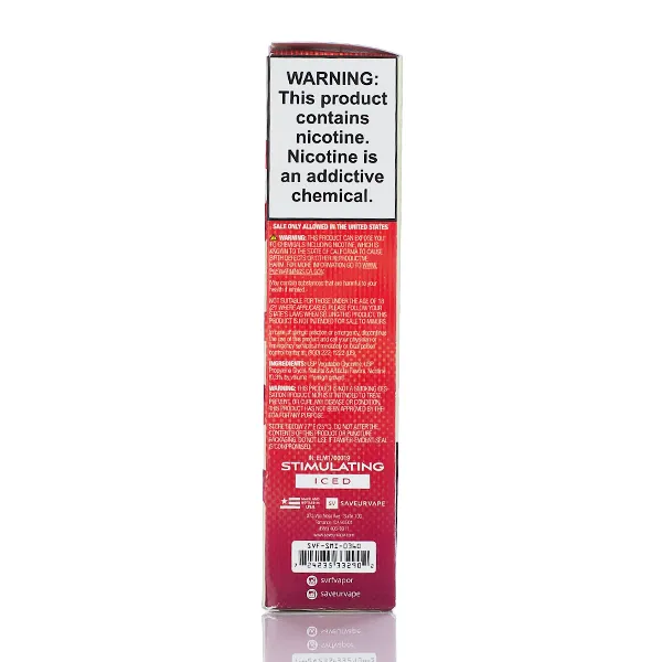 SVRF E-Liquid -Iced Stimulating - 60ml - Image 3