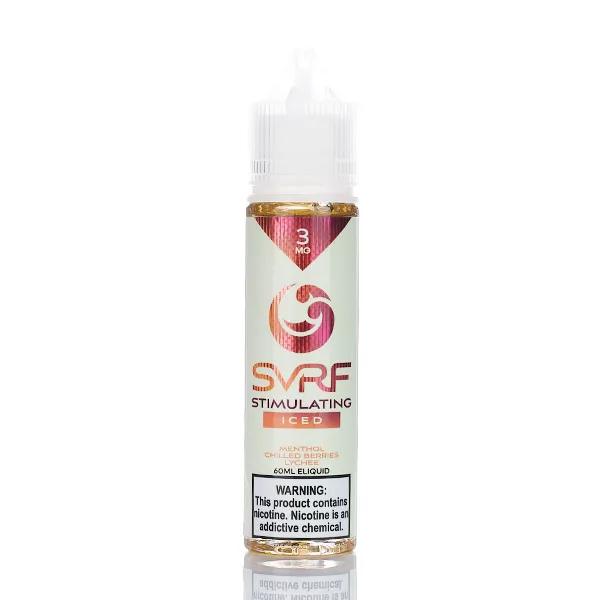 SVRF E-Liquid -Iced Stimulating - 60ml - Image 4