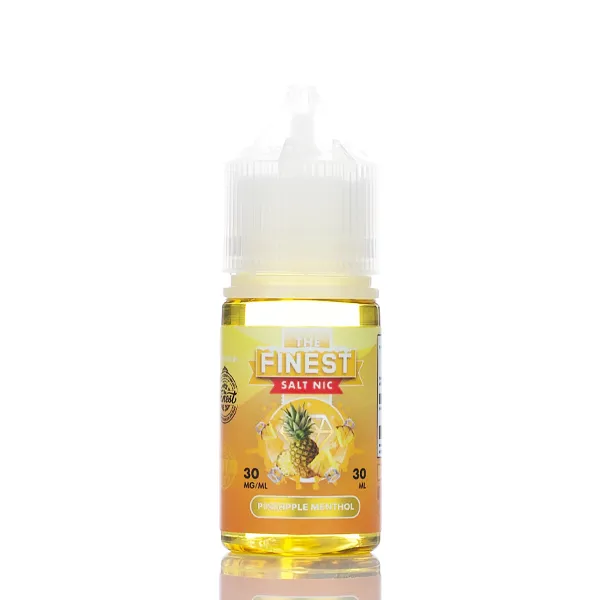The Finest E-Liquid - Salt Nic Series - Pineapple Menthol - 30ml (DISCONTINUED) - Image 2