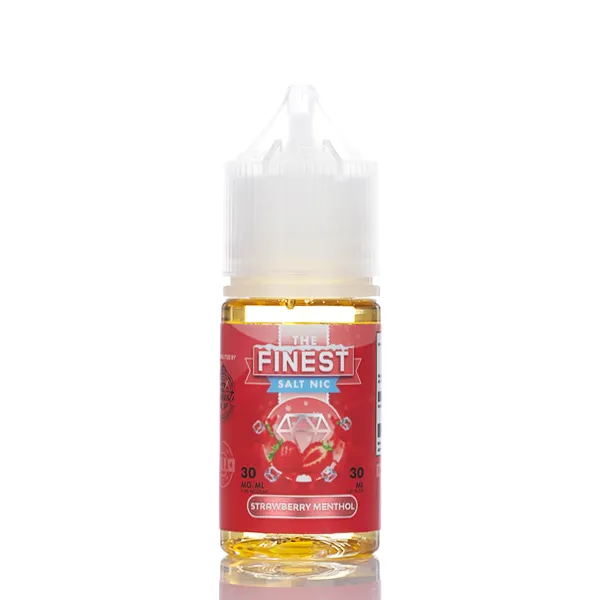 The Finest E-Liquid - Salt Nic Series - Strawberry Menthol - 30ml (DISCONTINUED) - Image 2