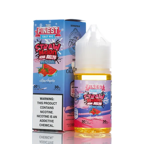 The Finest E-Liquid - Salt Nic Series - Strawmelon Sour Menthol - 30ml (DISCONTINUED)