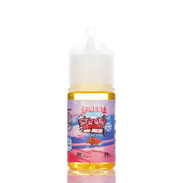 The Finest E-Liquid - Salt Nic Series - Strawmelon Sour Menthol - 30ml (DISCONTINUED) - Image 3