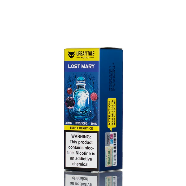 Urban Tale x Lost Mary Nic Salt - Triple Berry Ice - 30ml - Image 3