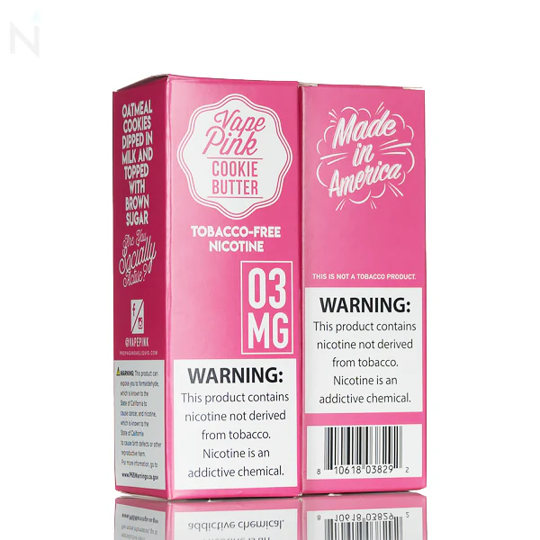 Vape Pink by Propaganda E-Liquid - Cookie Butter - 100mL - Image 3