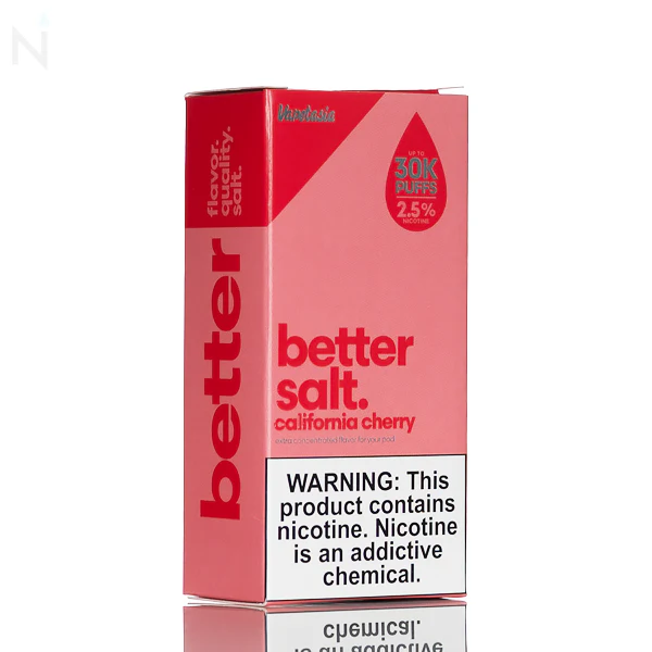 Vapetasia Bettersalt Salt Nic - California Cherry - 30ml - Image 3