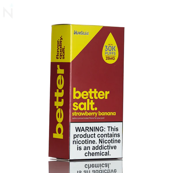 Vapetasia Bettersalt Salt Nic - Strawberry Banana - 30ml - Image 3