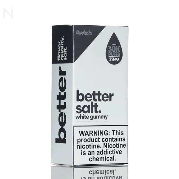 Vapetasia Bettersalt Salt Nic - White Gummy - 30ml - Image 3
