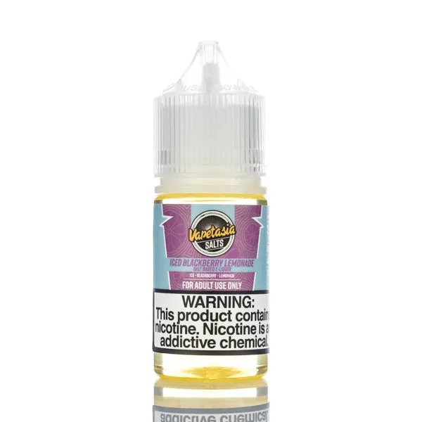 Vapetasia E-Juice Salts - ICED Blackberry Lemonade - 30ml - Image 2
