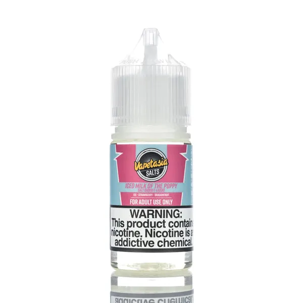 Vapetasia E-Juice Salts - ICED Milk Of The Poppy - 30ml - Image 2