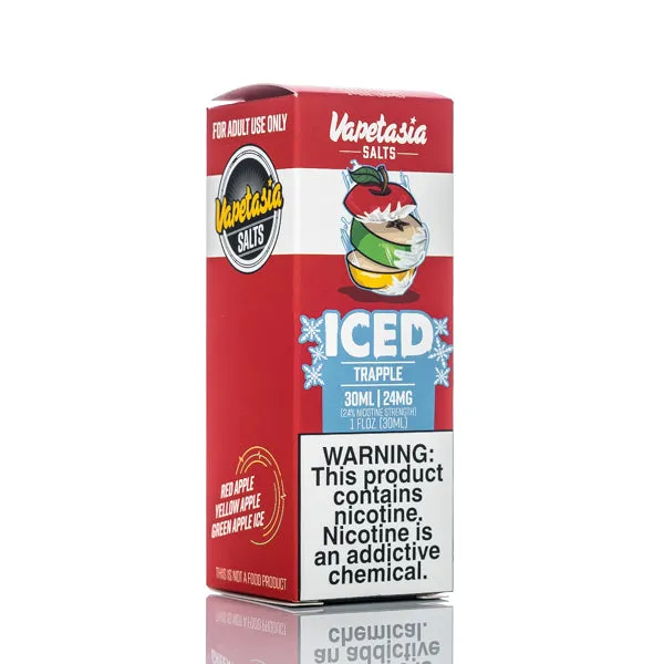 Vapetasia E-Juice Salts - ICED Trapple - 30ml - Image 3