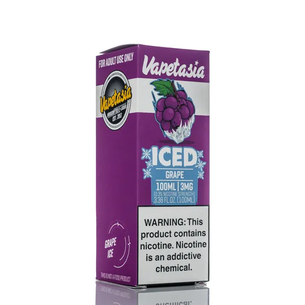 Vapetasia - ICED Grape - 100ml - Image 3