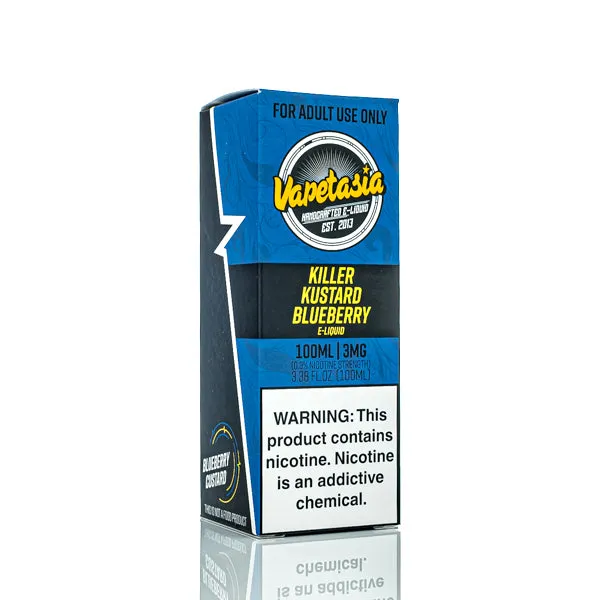 Vapetasia - Killer Kustard Blueberry - 100ml - Image 3