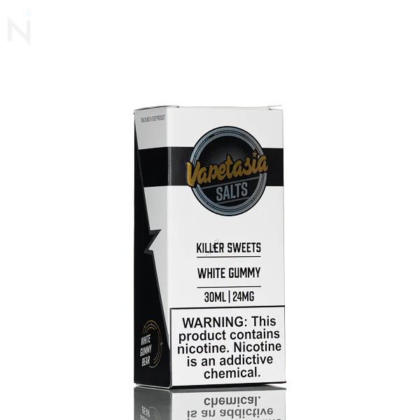 Vapetasia E-Juice Salts - White Gummy - 30mL - Image 2