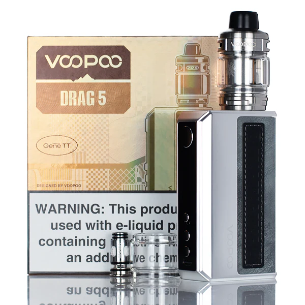 VooPoo Drag 5 177W Dual 18650 Box Mod Starter Kit - Image 8