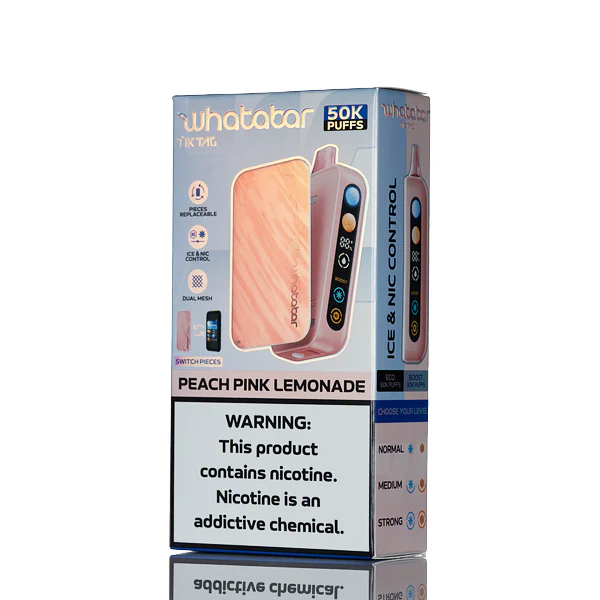 Whatabar Tik Tag 50K 50000 Puffs Disposable Vape - 25mL - Image 3