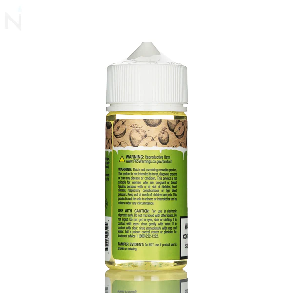 Yogi Delights E-Liquid - Green Apple Ice - 100mL - Image 2