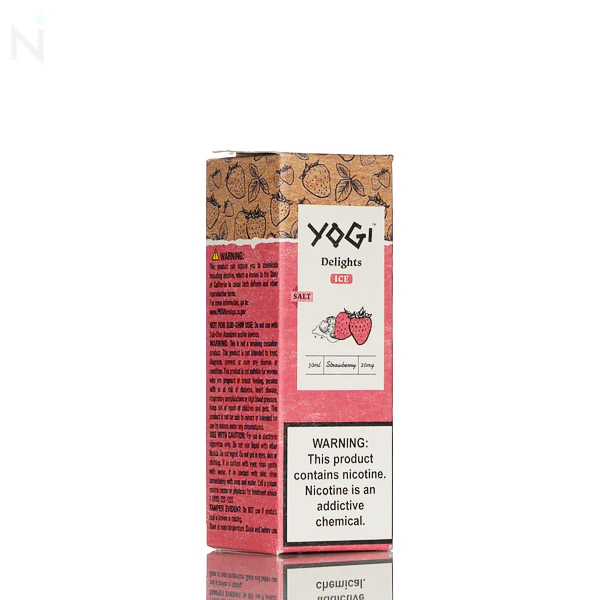 Yogi Delights Salt Strawberry Ice - 30mL - Image 2
