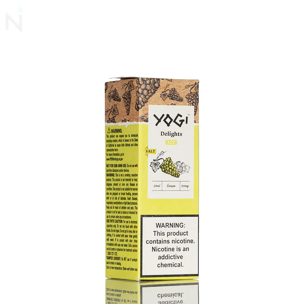 Yogi Delights Salt White Grape Ice - 30mL - Image 2