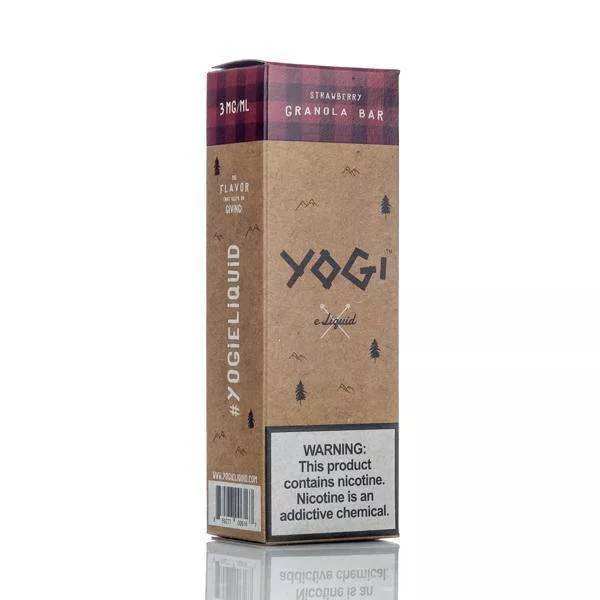 Yogi E-Liquid - Strawberry Granola - 60ml - Image 3