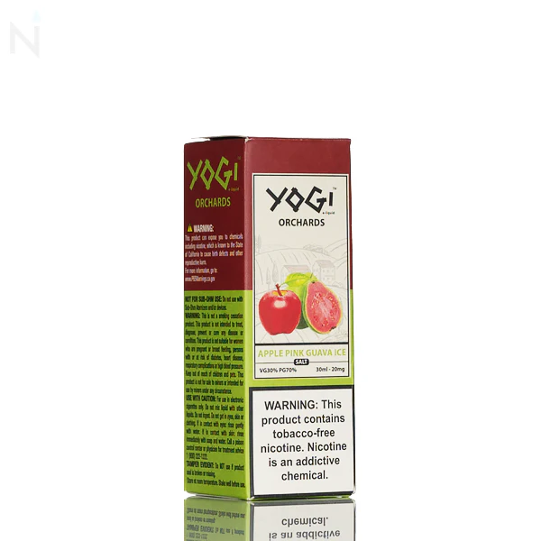 Yogi Orchards Salt Apple Pink Guava Ice - 30mL - Image 3