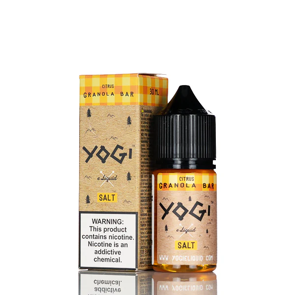 Yogi Salt Nic - Citrus Granola Bar - 30mL