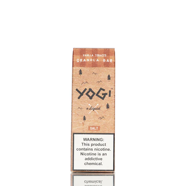 Yogi Salt Nic - Vanilla Tobacco Granola Bar - 30mL - Image 3